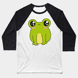 cute frog, kawaii frog cartoon Baseball T-Shirt